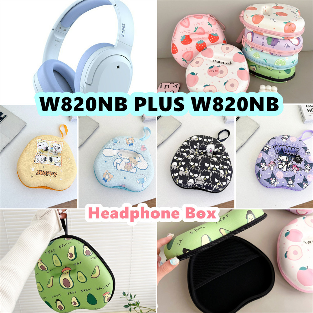 ส่วนลด สําหรับ Edifier W820NB PLUS W820NB เคสหูฟังการ์ตูนชุดหูฟังกระเป๋าเก็บปลอกกล่อง