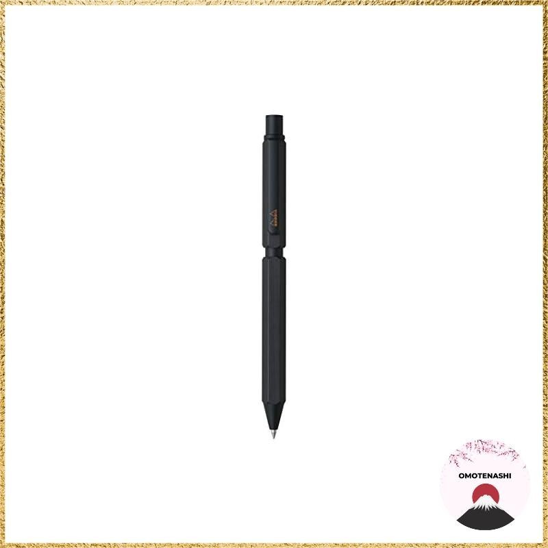 Rhodia Mechanical Pencil, Ballpoint Pen, Various Script, Hexagonal Shaft, Aluminum Body
