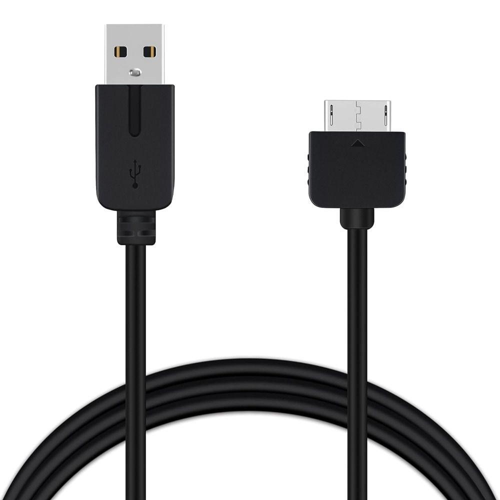 Breeze สําหรับสายชาร์จ PSVita, คอนโซลเกมมือถือ 1 ม. สายซิงค์ข้อมูล USB, ชุบนิกเกิลความเร็วสูง Stable Power Charger Line สําหรับ Playstation Vita 1000
