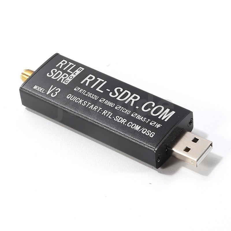 Rtl-sdr Blog RTL SDR V3 R820T2 RTL2832U 1PPM TCXO SMA RTLSDR ซอฟต์แวร์กําหนดวิทยุเสาอากาศDipoleอเนกป