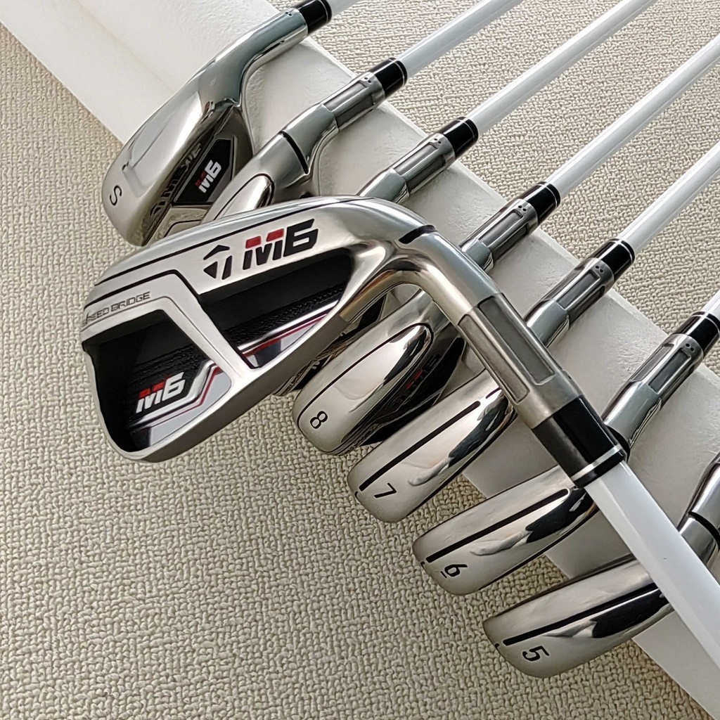 Taylormade Taylormade Golf Club 2023 รูปแบบใหม่ M6 Iron Set 8 ชิ้นสุภาพสตรีเฉพาะระดับ L