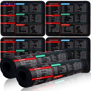 ปุ่มลัดสํานักงาน Mousepad ขนาดใหญ่ขยาย Excel Powerpoint Word…