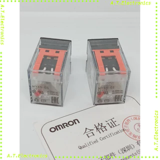 my4ngs my4GS พร้อมส่ง! รีเลย์ MY4N-GS 12VDC 24VDC 220vac MY4GS 12VAc 24vac หม่