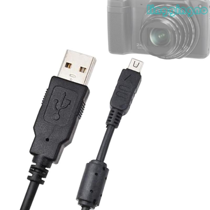 Rr 12pin USB Data สายไฟสายชาร์จสําหรับ Olympus E330 E-410 E-510 E520 SZ-10 SZ-30 SZ-20 CB-USB5 U410 