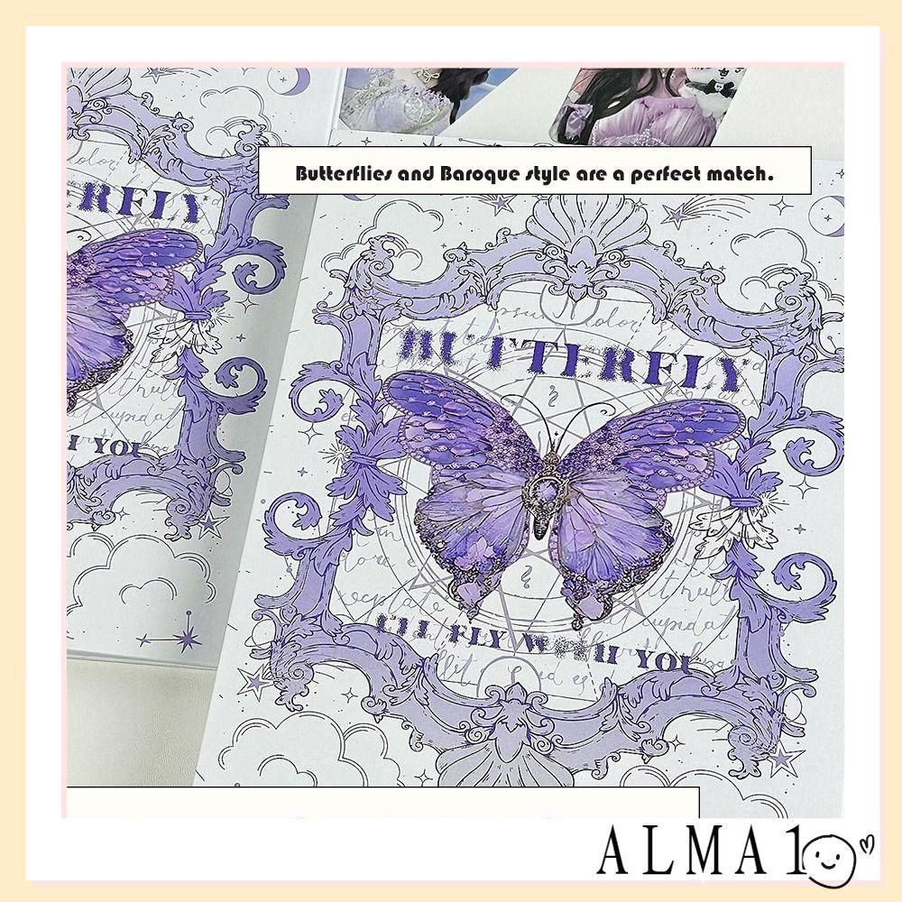 อัลบั้มแบบหลวม ALMA, อัลบั้มภาพซีรีส์ผีเสื้อ A5, ของขวัญที่ใส่โฟโต้การ์ดแฟ้มการ์ตูน