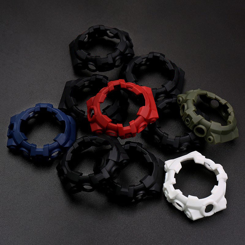 สร้อยข้อมือกรอบ Bezel สายนาฬิกาสําหรับ GA700 GA710 GA735 กีฬายางซิลิโคนสายนาฬิกากรณีฝาครอบป้องกันนาฬิกาอุปกรณ์เสริม