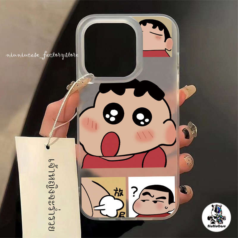 niuniu- เด็กซน Pattern เคสโทรศัพท์ โปร่งแสง For เคสไอโฟน11 iPhone 11 12 13 14 15 Pro Max X 7 Plus XR เคส ซิลิโคนนุ่ม ราคา ถูกที่สุด ดีลบีเคเค แกลเลอรีภาพที่ 3