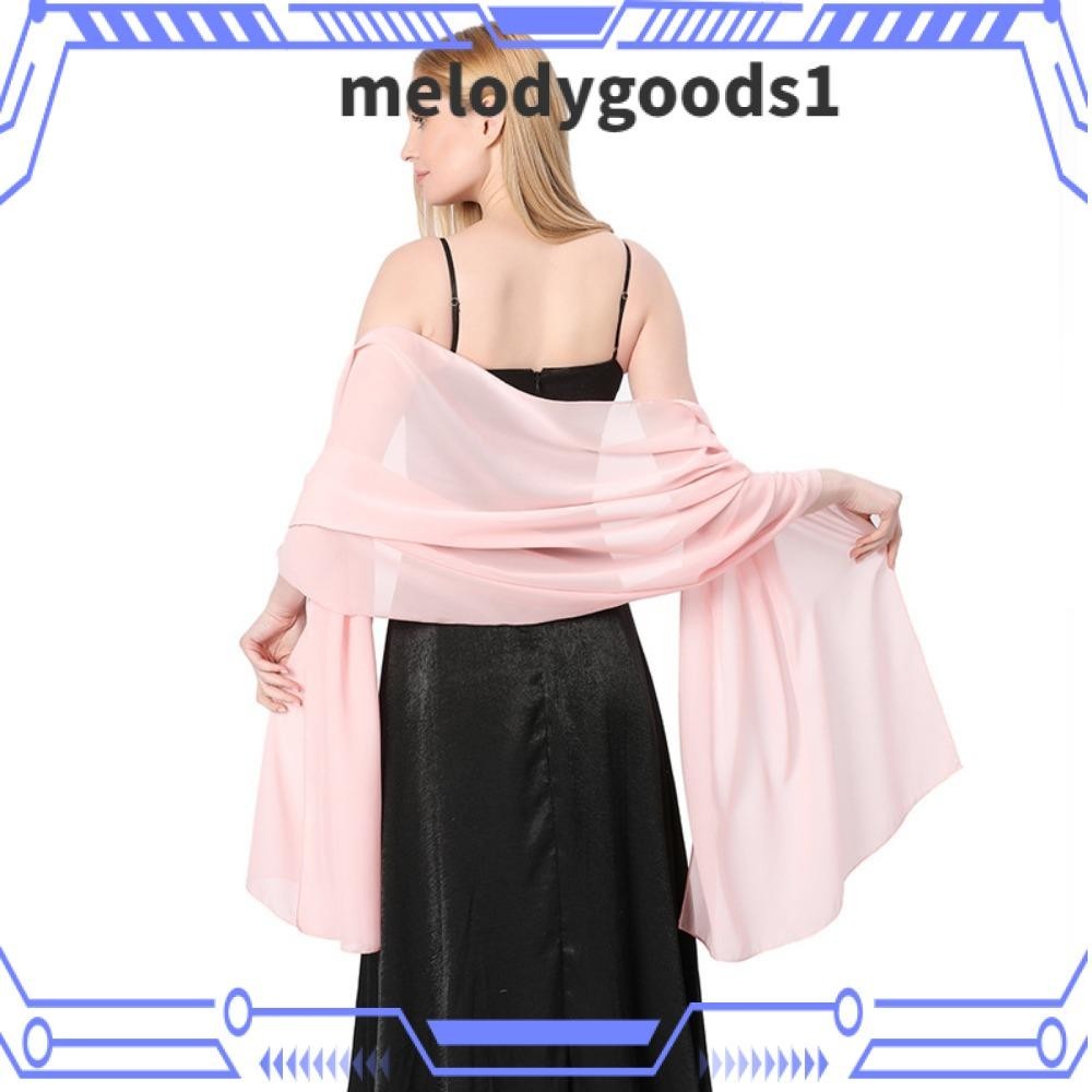 Melodygoods1 Lady Cape Wraps,งานแต่งงานชุดราตรีผ้าคลุมไหล่,แฟชั่นชีฟองเพื่อนเจ้าสาวเสื้อคลุมผ้าพันคอ