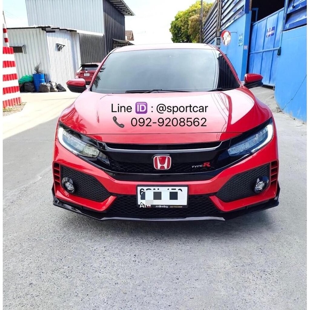 ชุดแต่ง Civic FC Type R 2019 - 2022 - Civic FC แต่งสวย สเกิร์ตรอบคัน ฮอนด้า ซีวิค Type R