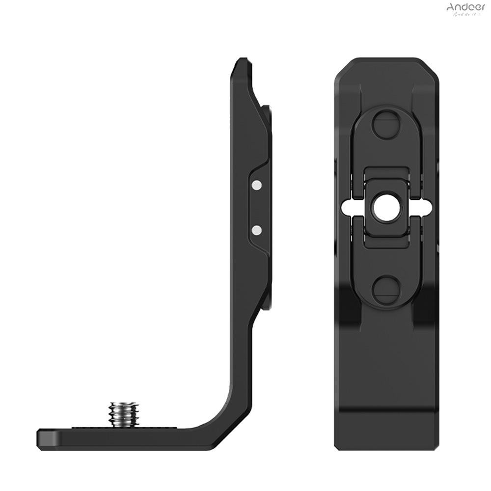 แนวนอน Mount Bracket ขาตั้งขยายอะแดปเตอร์อลูมิเนียม 1/4 นิ้วสกรูสําหรับ Insta360 X4/X3 กล้อง Vlog อุปกรณ์เสริม