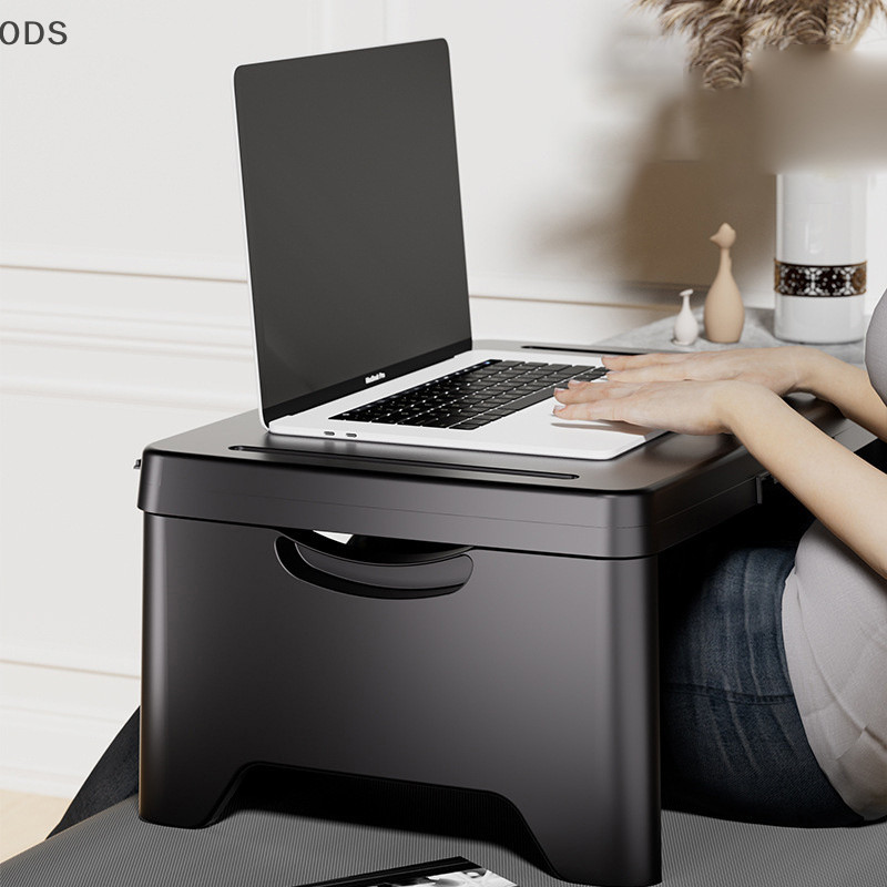 Ods โต๊ะแล็ปท็อปแบบพกพาโต๊ะทํางานพับได้คอมพิวเตอร์โน๊ตบุ๊คผู้ถือรถห้องนั่งเล่นโซฟาเตียงเครื่องมืออ่านหนังสือทีวีเล่นการบ้าน OD