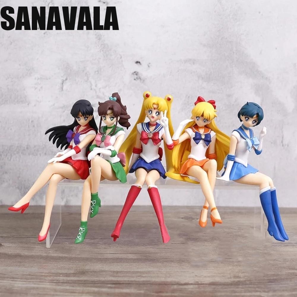Sanavala เซเลอร์มูน การ์ตูน เซเลอร์มูน ดาวพฤหัสบดี เซเลอร์มูน วีนัส ตุ๊กตาพีวีซี เซเลอร์มูน ปรอท