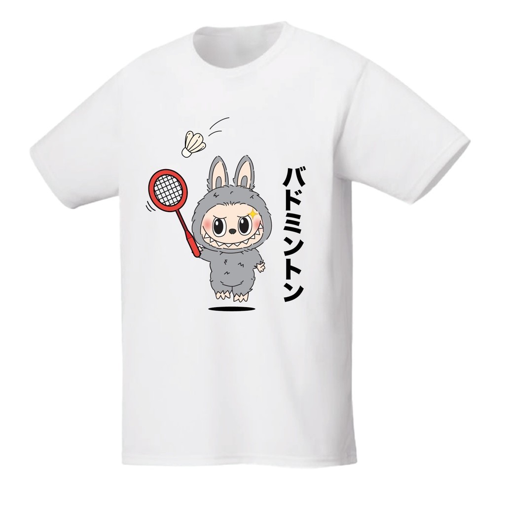 เสื้อยืด 🙌🙌 เสื้อกีฬา Labubu Badminton V.2 S-5XL