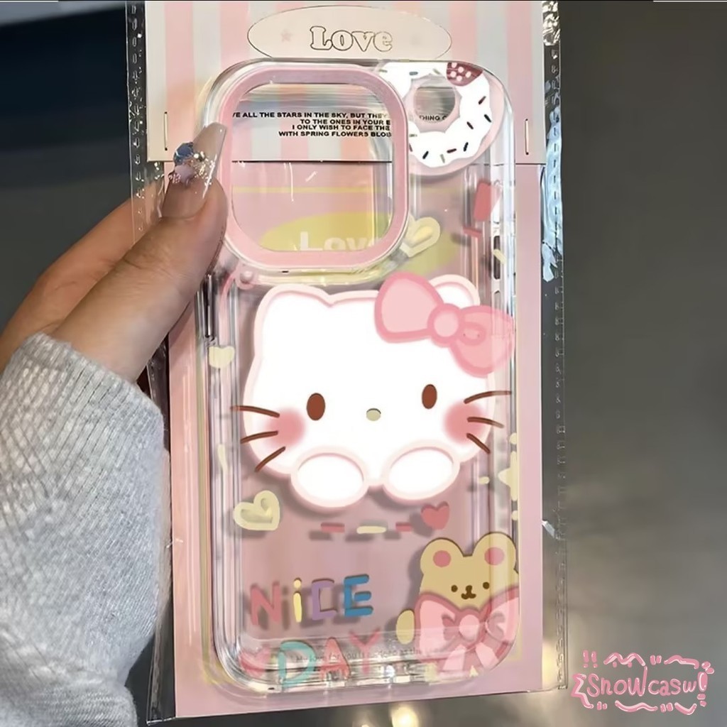 การ์ตูนสวัสดีคิตตี้นุ่ม เคสRealme C30 C31 C21 C25Y C3 C55 C25 C53 11 C67 5 C15 C21Y C25S Narzo 50 20 30A C51 5i C35