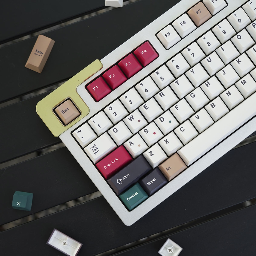 Mixed Light Keycaps PBT cherry Profile Dark/ bright Light DIY custom Keycaps ชุดสําหรับ MX Switches คีย์บอร์ดเครื่องกล