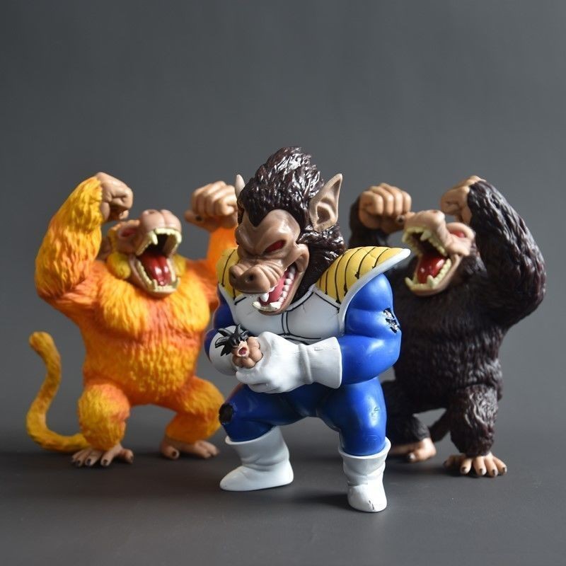 พร้อมสต็อก Dragon Ball GK Gorilla Great Ape Vegeta Goku รูปเครื่องประดับ