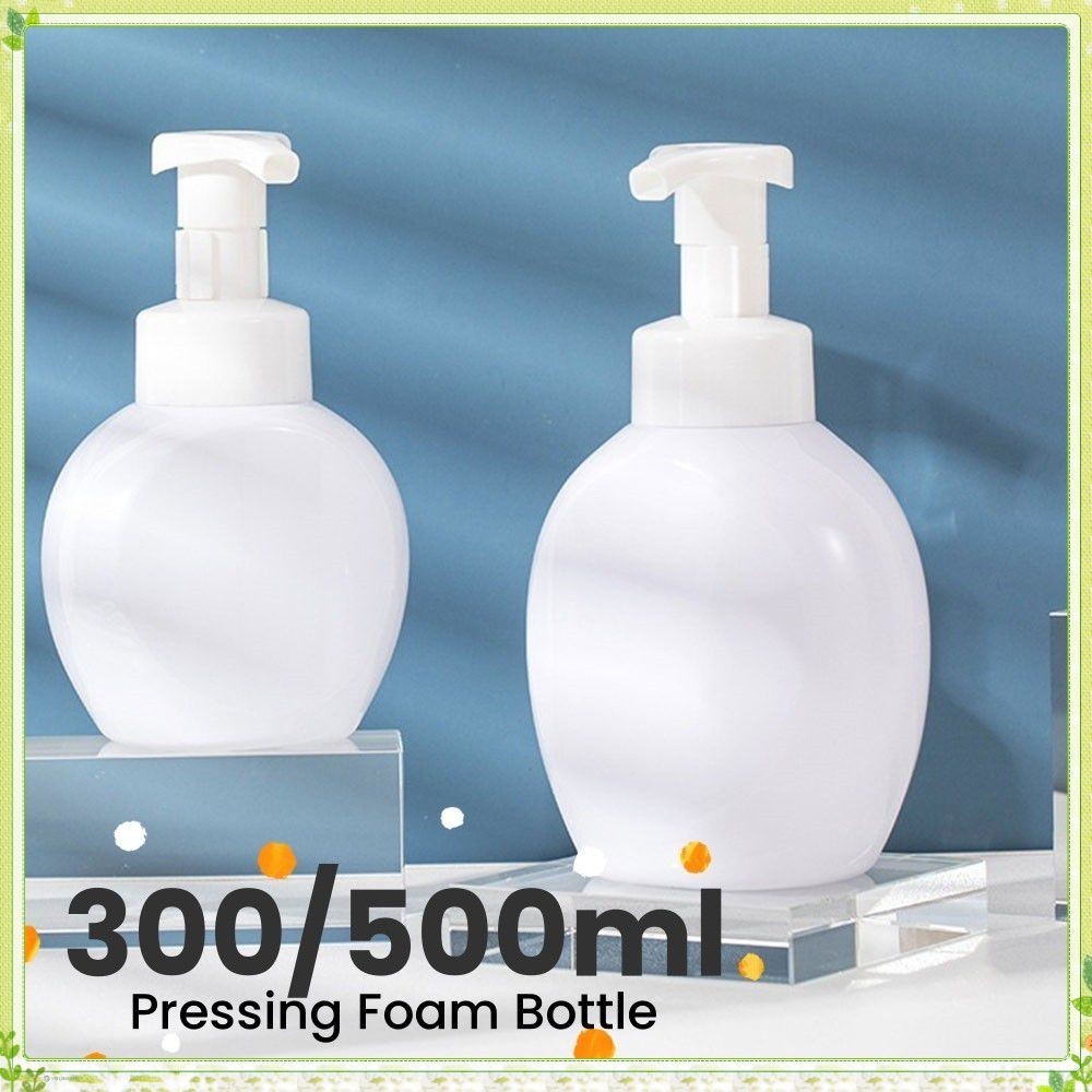 youngtime ขวดปั๊มโฟมพลาสติกขนาด 300/500 มล. รีฟิลได้ ภาชนะเครื่องสำอางเปล่า น้ำยาทำความสะอาด สบู่ แชมพู ขวดโฟม ขวดเครื่องสำอางสำหรับการเดินทาง Youngtime