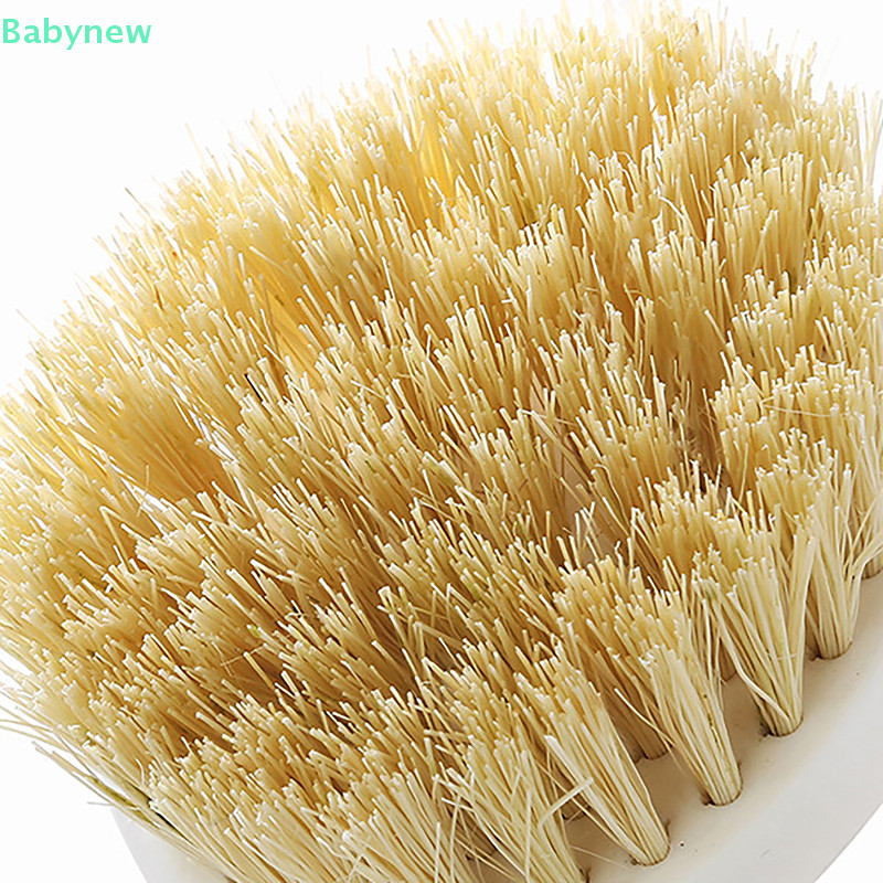 <Babynew>แปรงหม้อจานแปรงล้างด้ามยาวแปรงทําความสะอาดAlหม้อและกระทะแปรงเครื่องมือขจัดคราบลดราคา