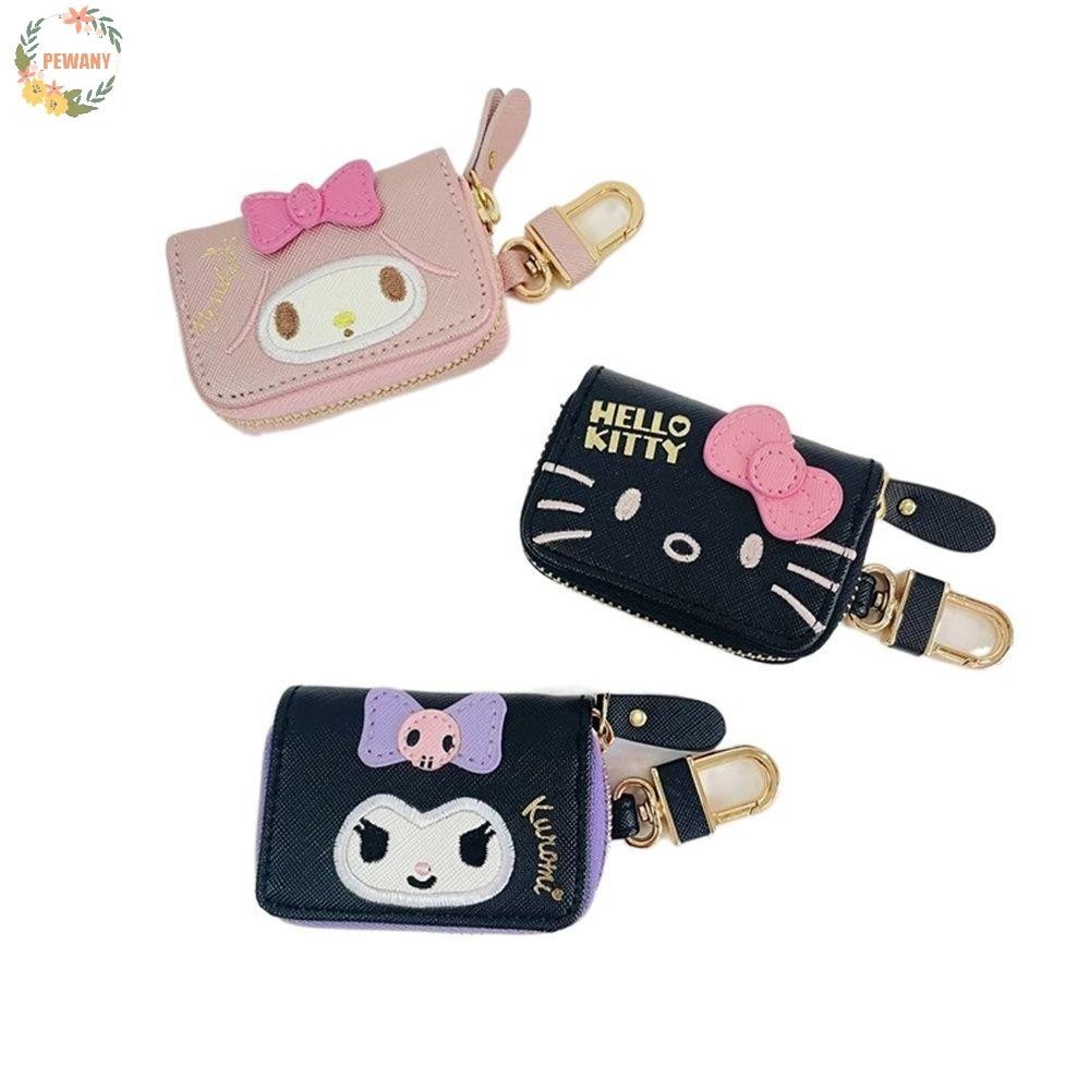 PEWANY กระเป๋าใส่กุญแจรถยนต์ อเนกประสงค์ แบบพกพา ลาย My Melody Cinnamoroll