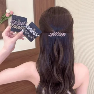 Bling Shine กิ๊บติดผมรูปข้าวสาลี Hairpin Barrettes Headwear อุปกรณ์เสริม