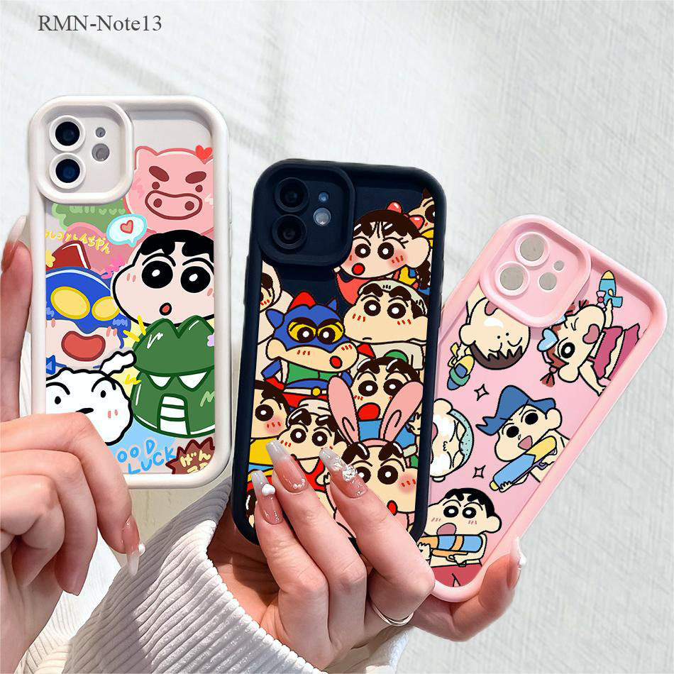 เคส For Xiaomi Redmi Note 14 13 12 11 11S 10 10S 9 8 Pro Plus 4G 5G เคสเรดมี เคสโทรศัพท์ เคสนิ่ม Silicone Case JGS