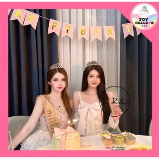 สายสะพายพร้อมมงกุฎวันเกิด Birthday Girl / Queen / King ทั้งชุด 2 ชิ้น พร๊อบถ่ายรูปงานปาร์ตี้วันเกิด พร้อบ พร็อพ Props...