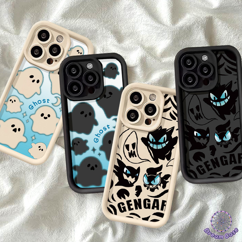 การ์ตูนผีเล็ก ๆ เย็น Gengar สำหรับ Redmi 10C 12 12C 13C 10 9C A1 9A Note 12 11s 10 10s 13 11 Pro POCO X5