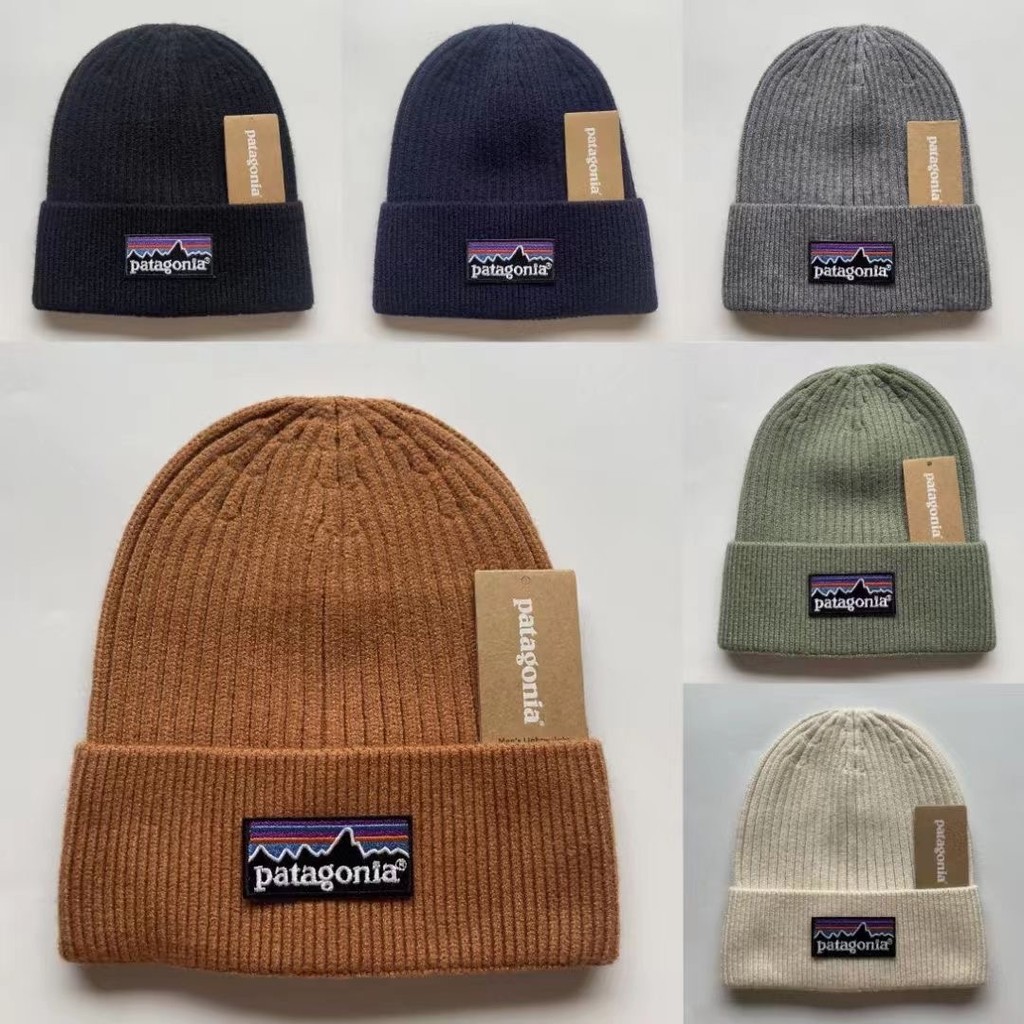 หมวก Patagonia Brimless หมวกถักกันลมเข้ากันทั้งหมด