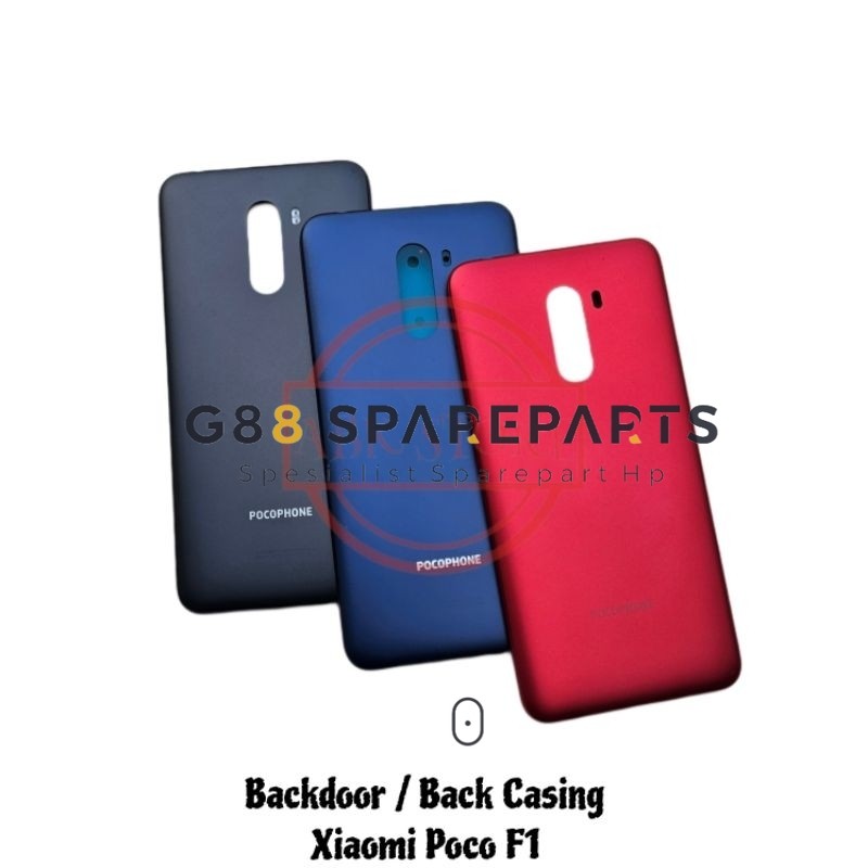 ฝาหลัง Backdoor Backcover ฝาหลัง Xiaomi Pocophone Poco F1 (G88 อะไหล่)