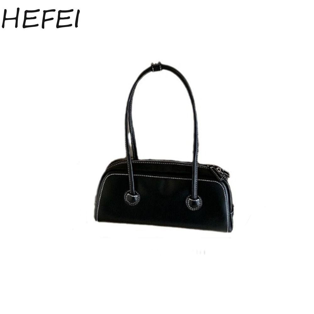Saturdaymode กระเป ๋ าโบว ์ ลิ ่ ง , สไตล ์ เกาหลีความจุขนาดใหญ ่ Vintage รักแร ้ Bag, Casual PU หนัง Retro Niche Design กระเป ๋ าเดินทางใต ้ วงแขน