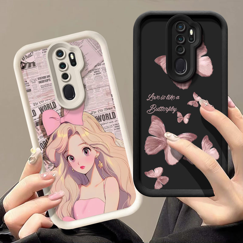 เคส oppoa5 2020, สไตล์เยาวชนใหม่กรณีโทรศัพท์นุ่ม KLQ1TY1