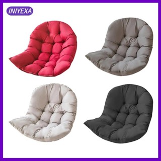 [Iniyexa] เบาะรองนั่งเก้าอี้ไข่กันน้ําหวายหวายหวาย, Thicken …