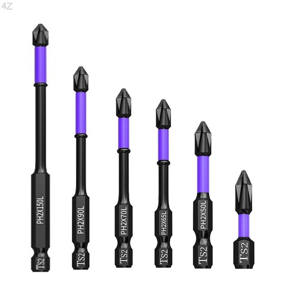ลื่น PH2 Magnetic Batch Head Cross ไขควงความแข็งเจาะบิตโปรโมชั่นใหญ่