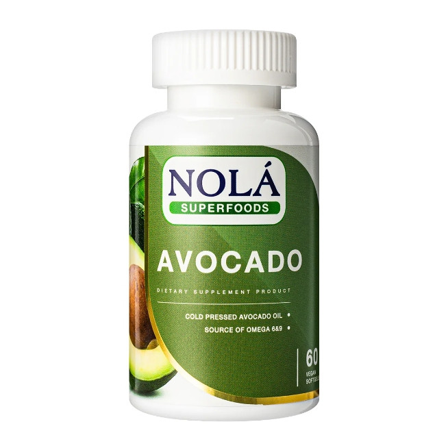 nola avocado 60 vegan capsules