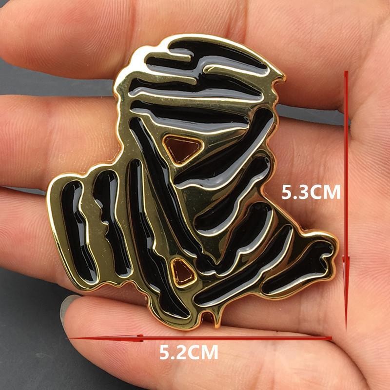 🍀Auto World Rally Dakar DAKAR metal car logo
