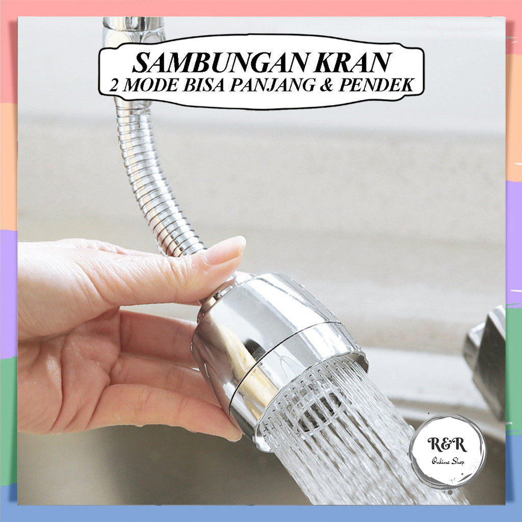 360 Rotary Turbo Faucet Chrome Finish Sink Faucet Connector