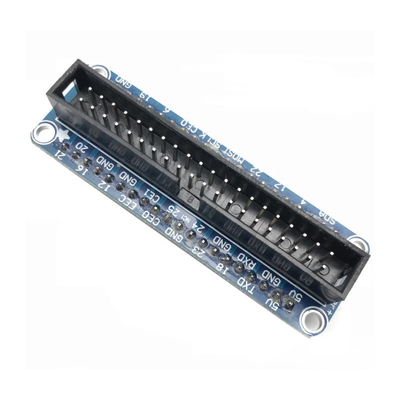 1/5pcs 40-pin Blue Raspberry PI GPIO แผ่นอะแดปเตอร์สําหรับ Breadbroad