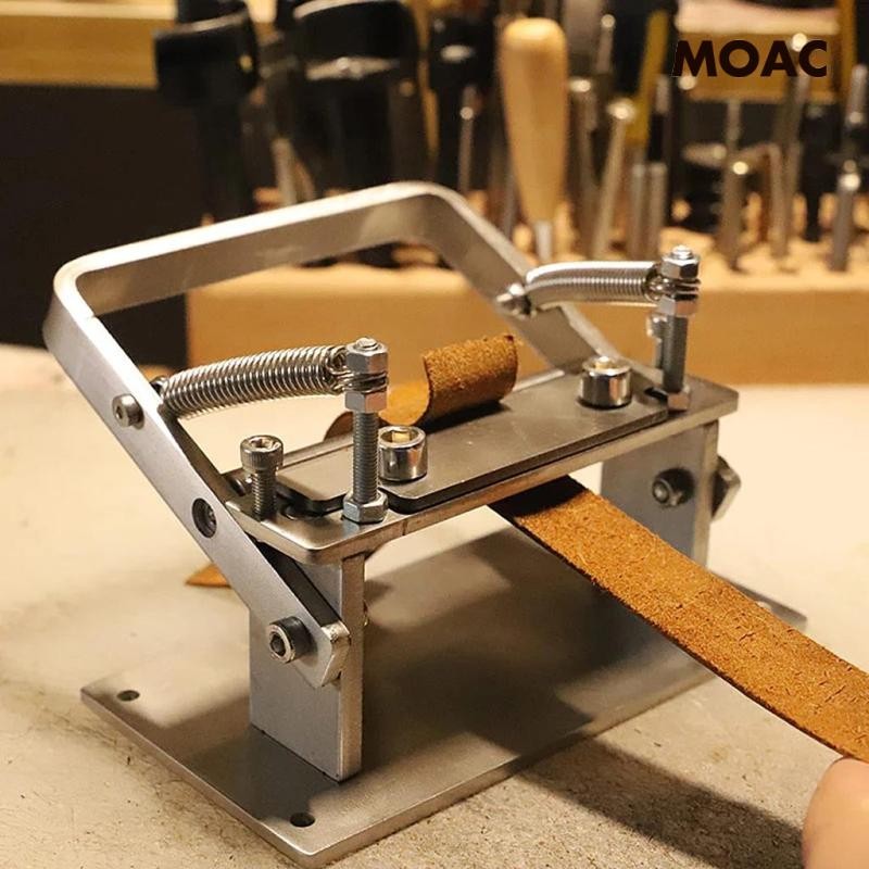 [ Splitter Manual Skiver Tool ชุดอุปกรณ์ปาร์ติ้ง, เครื่องปอกเปลือก Leathercraft DIY อุปกรณ์เสริมเครื่องมือ