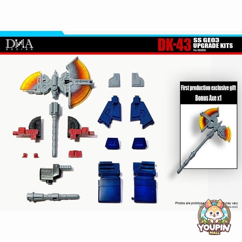 [ขายดี] Dna dk-43+dk-43+Sprinkler Series wfc Big Brother Column Accessory Package Ready Stock Promot
