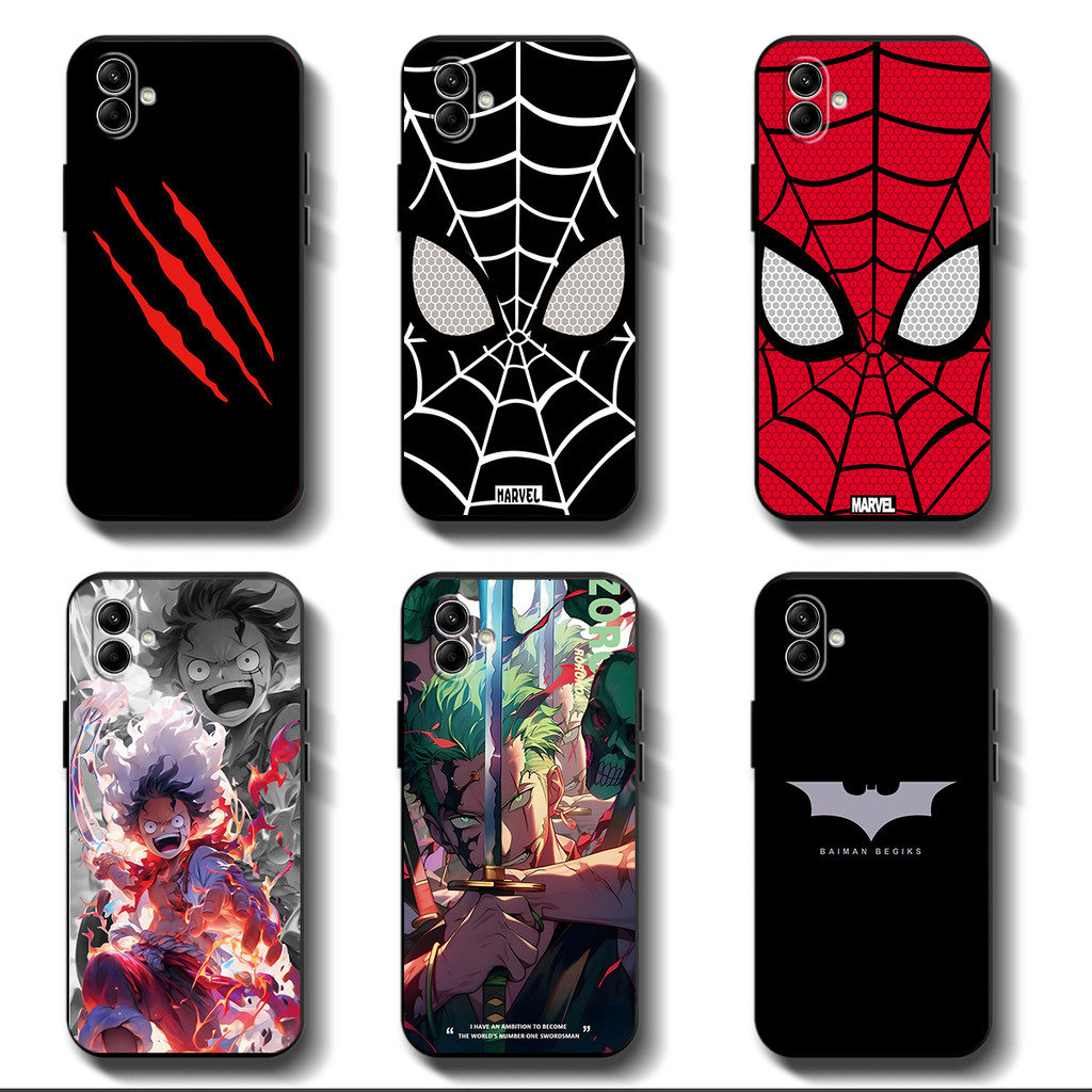 เคสนุ่มสีดําสําหรับ Samsung Galaxy A04 A04e A05 Anticrack ปลอกคุณภาพสูง TPU ป้องกันเต็มยางซิลิโคนเคสโทรศัพท์