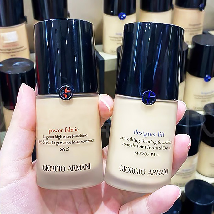 Armani Rights Power รองพื้นชนิดน้ํา Power Fabric Master Designer UV Pure Makeup Blue Label