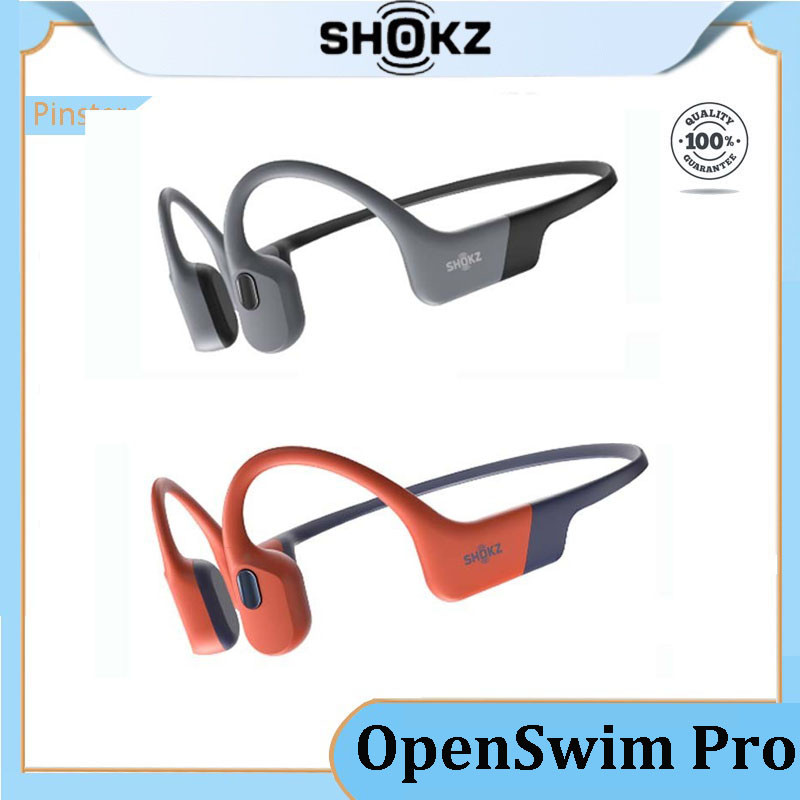 Shokz OpenSwim Pro หูฟังบลูทูธการนํากระดูก กันน้ํา เปิดกีฬา ว่ายน้ําไร้สาย วิ่ง ขี่จักรยาน ไม่อยู่ในหู