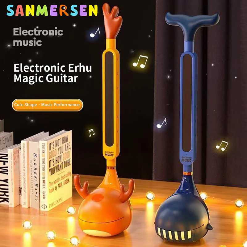 Otamatone Japanese Electronic Musical Instrument for Children Tomatone Synthesizer Electric Tadpole 