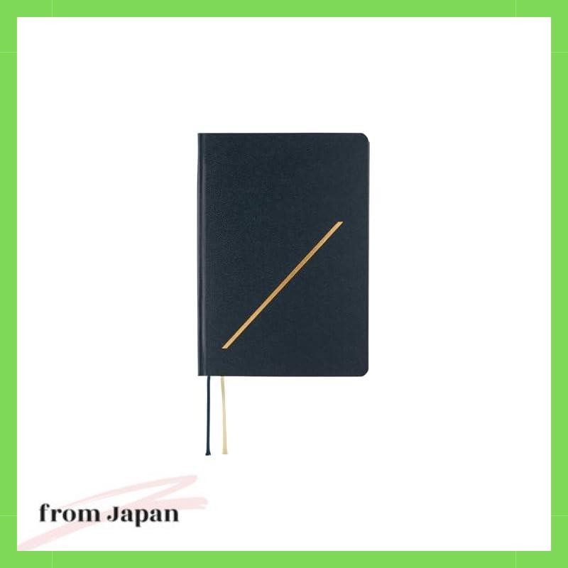 Hobonichi Techo 2025 Hon Slash (Navy) [A6/หน้าละ 1 วัน/January/Monday Start]
