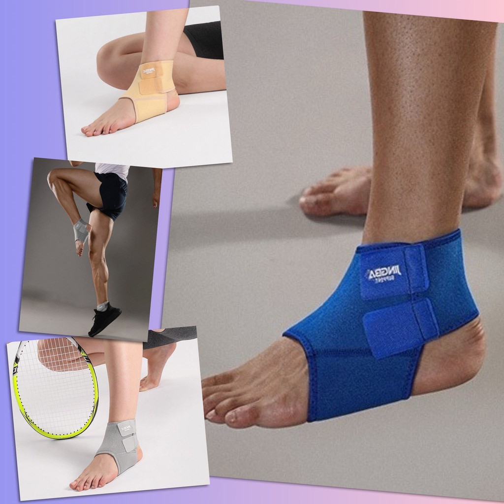 ⚡ พยุงข้อเท้า สายรัดข้อเท้า ที่รัดข้อเท้า กีฬา Full support ปรับขนาดได้ ผ้าข้อเท้า ankle support ป้อ