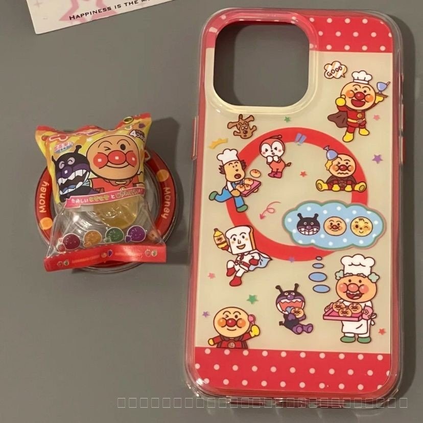 ที่วางโทรศัพท์มือถืออันปังแมนสำหรับ iPhone 11 12 13 14 15 16 PRO MAX MINI เคสนิ่มใสกันตกเคสมือถือแอปเปิ้ล7P/8P/xs/xr/xsmax