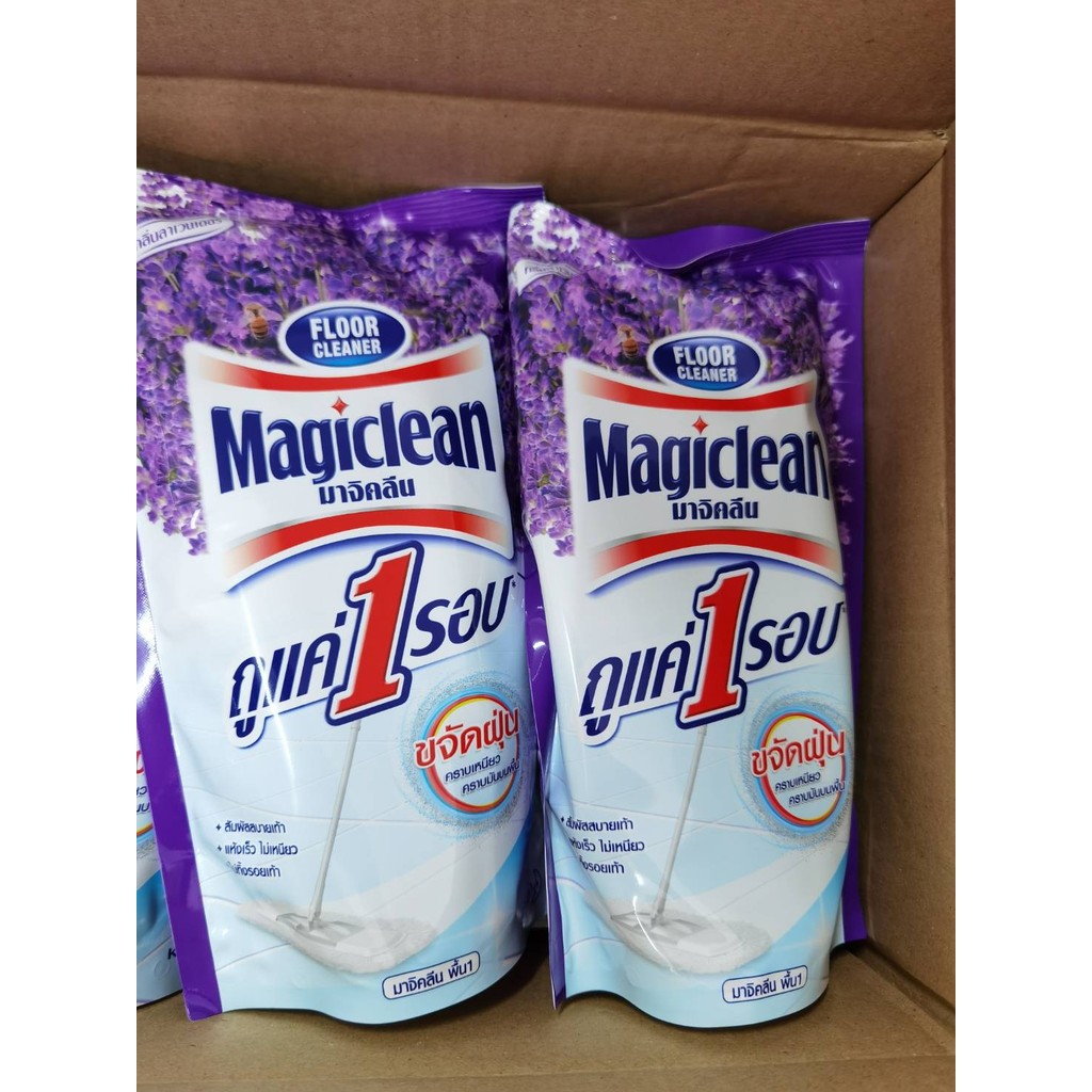 Magiclean มาจิคลีน น้ำยาถูพื้น ถุงเติม  700-750 มล. มาจิคลีน 1 ถุง ราคา ถูกที่สุด ดีลบีเคเค แกลเลอรีภาพที่ 5
