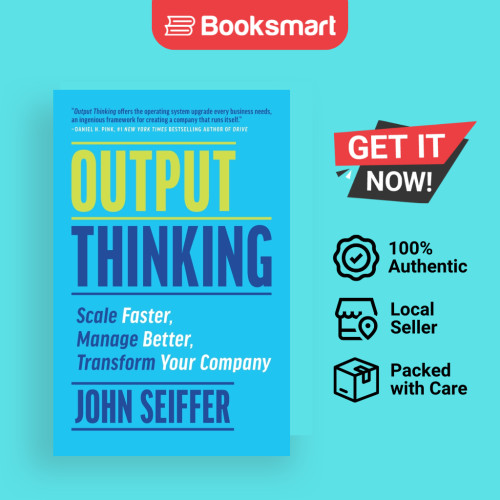 Output Thinking - ปกอ่อน - อังกฤษ - 9781930417007