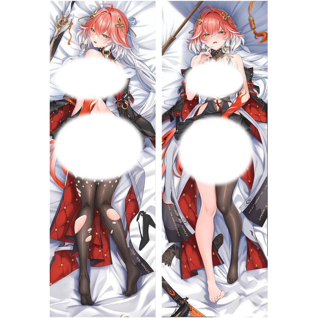 Wuthering Waves ปลอกหมอน Dakimakura พีชผิว 2Way Janainese อะนิเมะเกมหมอน