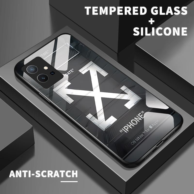 เหมาะสำหรับ VIVO Y75 5G Y75 4G Y75S Y72 Y73 Y76 Y7s Y85 Y89 กรณีโทรศัพท์มือถือ Cool Written Words